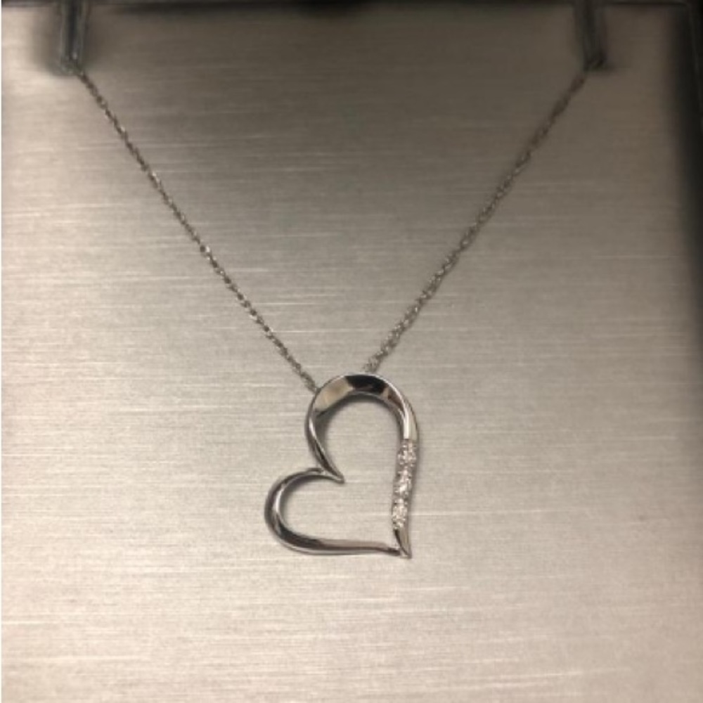 Heart Diamond Necklace